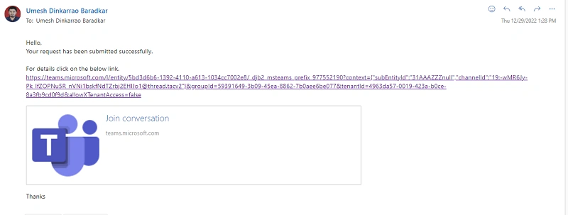 How To Create A Deep Link To A Specific Record In The Teams PowerApps?