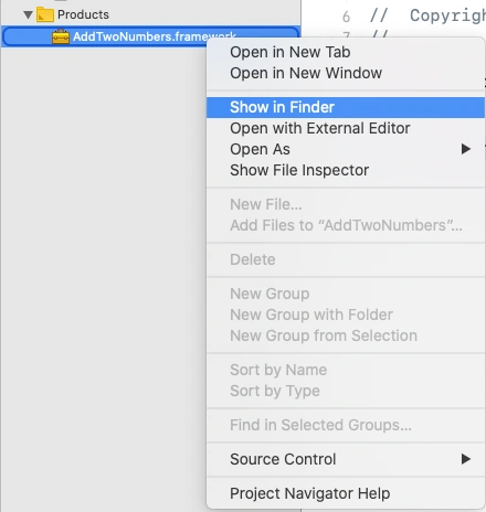 How To Create A Framework In Swift