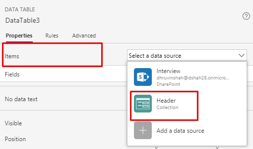 How To Create A Header In PowerApps Blank Gallery - PowerApps Grid View