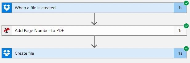 Logic App to insert Page number into PDF