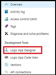 Logic App Designer