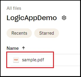 Logic app demo