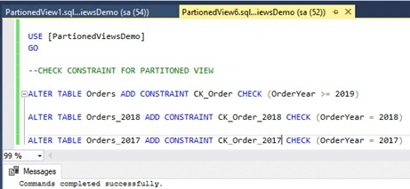 Add check constraint 