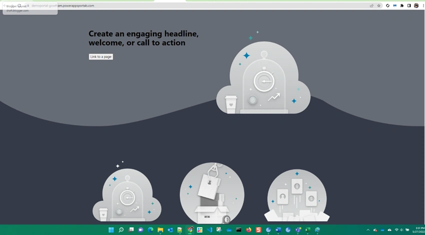 How to Create a PowerApps Portals (Website) without writing code