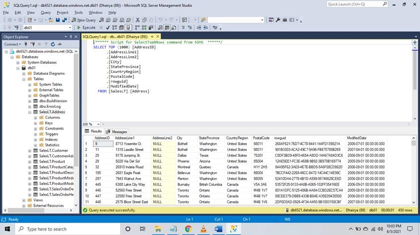 How To Create A Single Database In Azure SQL Database