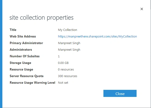 properties