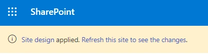 How To Create A Site Design And Site Script For SharePoint Online Modern Team Site