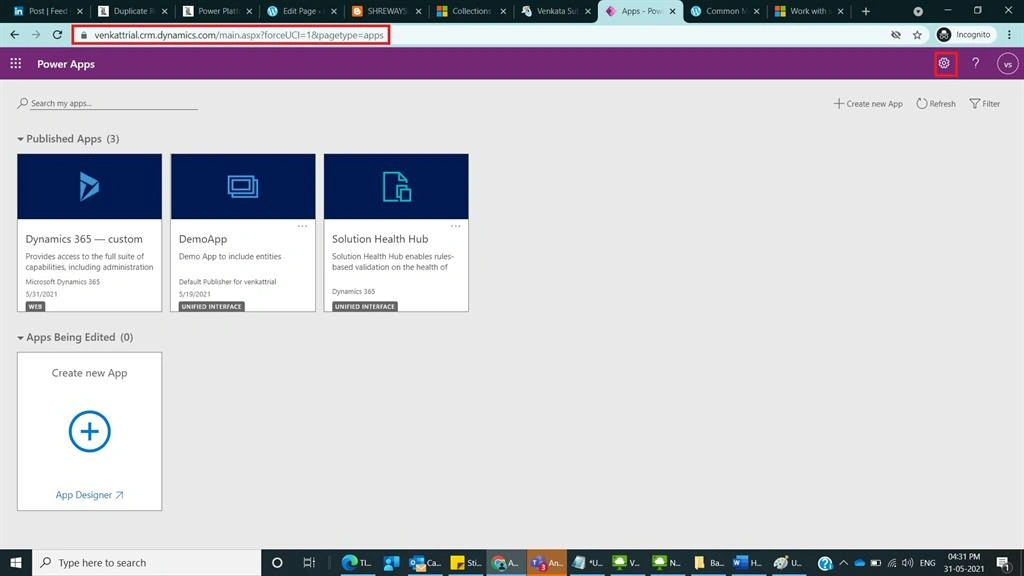 How To Create A Solution In Dynamics 365 CRM Using Classic Mode And Power Apps Maker Portal