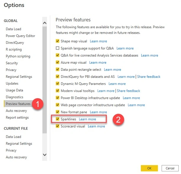 Preview Features