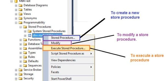 stored procedure In SQL Server