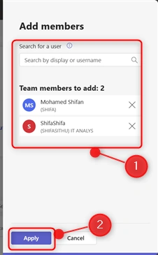 Add member