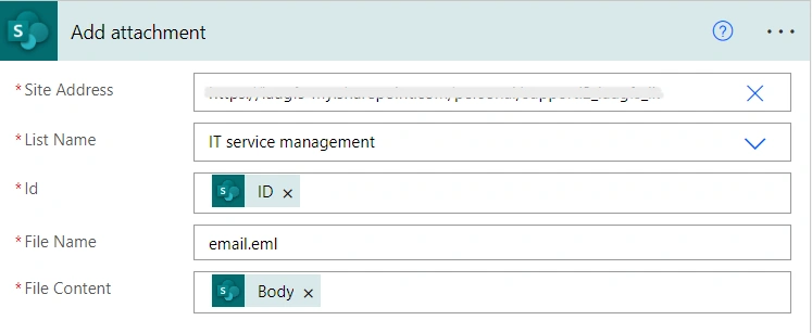 add attachment