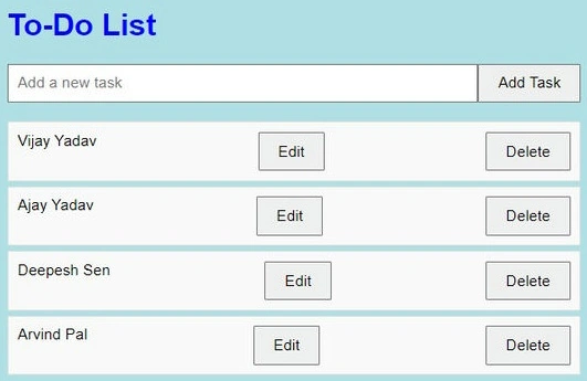 List