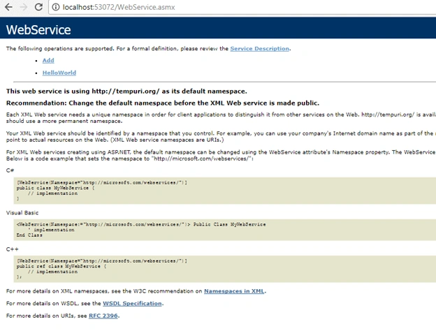 Web Service