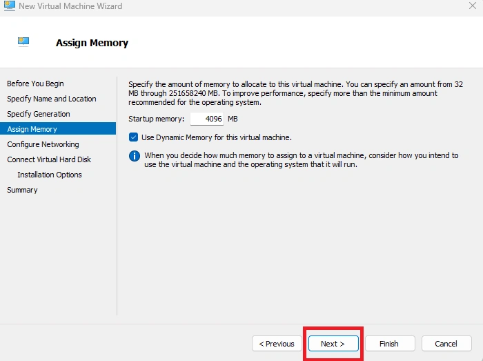 Create A Windows Server 2019 OS In Hyper V