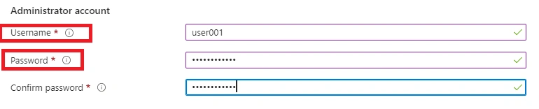 Administrator account