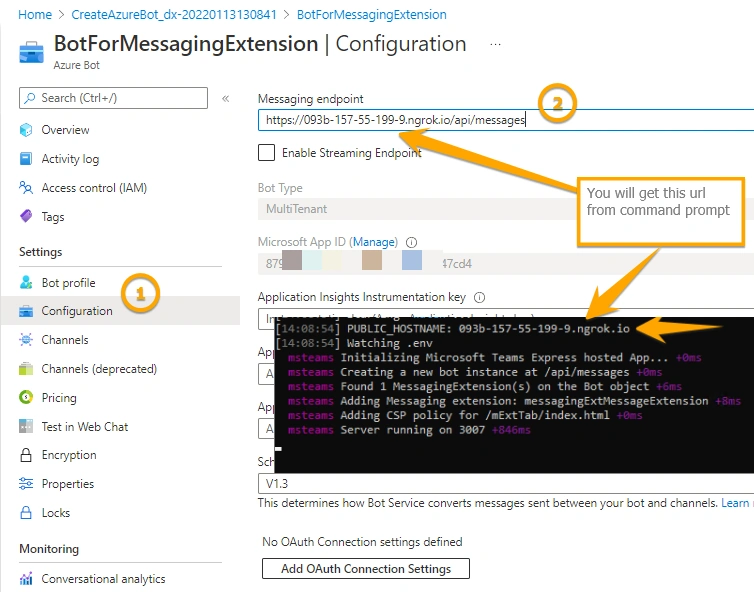 How to create Action based Messaging Extension as Teams App