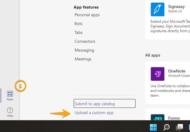 How to create Action based Messaging Extension as Teams App