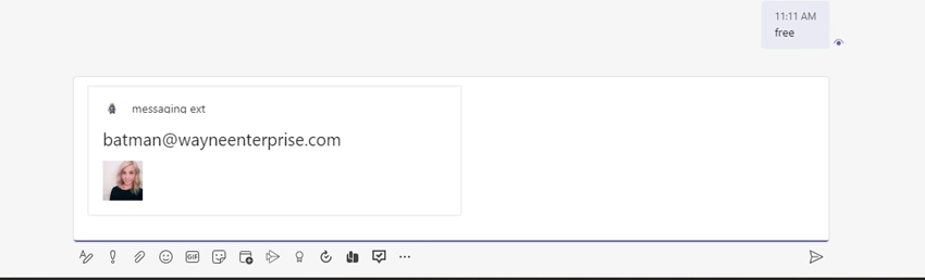 How to create Action based Messaging Extension as Teams App