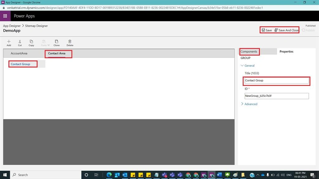 How To Create An App In D365 CRM