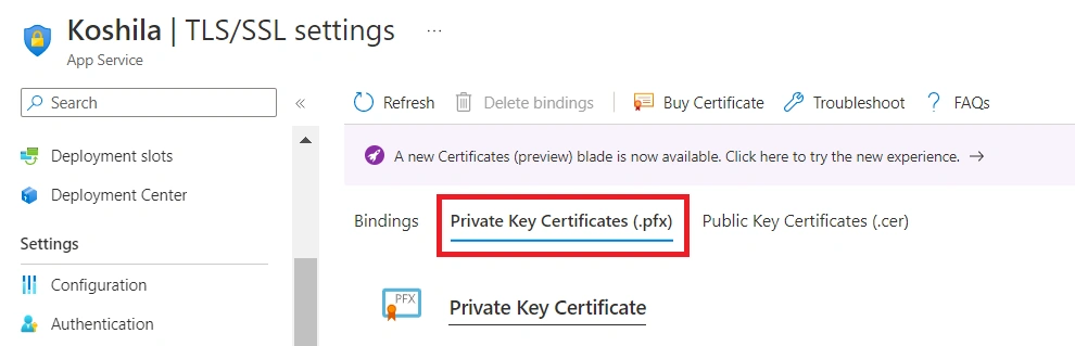 How to Create an App Service Managed Certificate in Azure