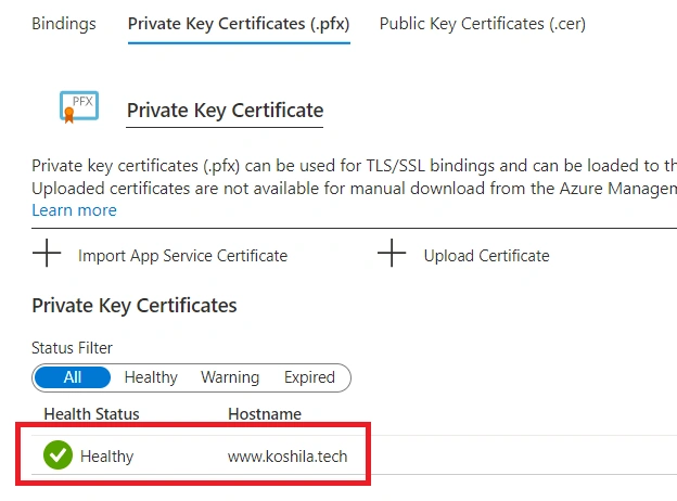 How to Create an App Service Managed Certificate in Azure