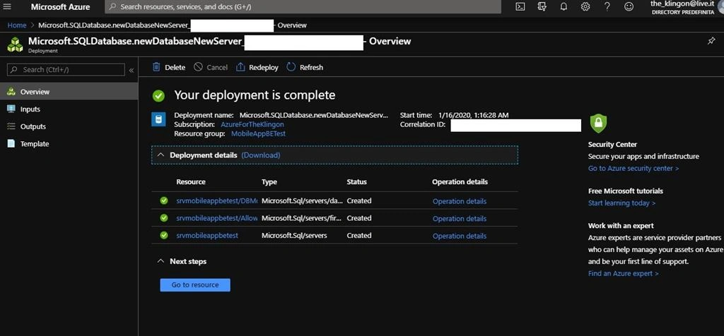 How To Create An Azure Back-End For A Xamarin.Forms Application