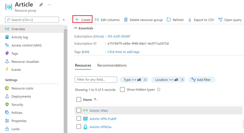 How To Create An Azure Virtual Network Gateway Using PowerShell