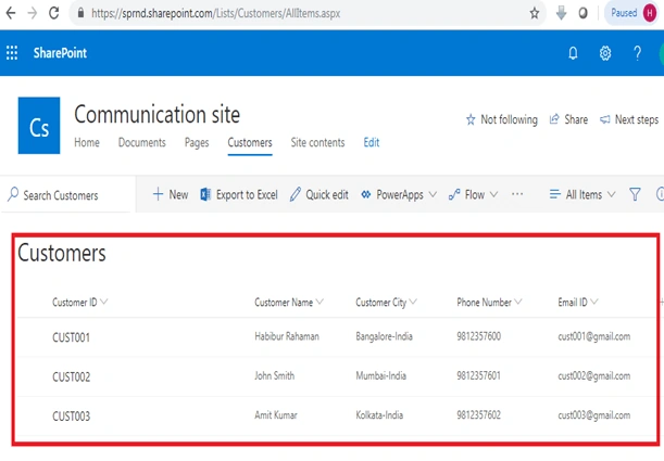 How To Create And Format HTML Table Using Microsoft Flow And SharePoint Online