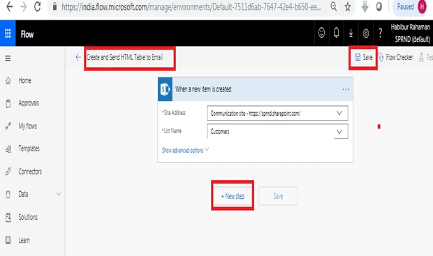 How To Create And Format HTML Table Using Microsoft Flow And SharePoint Online
