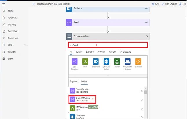 How To Create And Format HTML Table Using Microsoft Flow And SharePoint Online