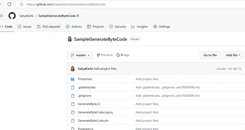 Create a Branch using the GitHub website