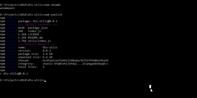 How To Create And Publish npm Package