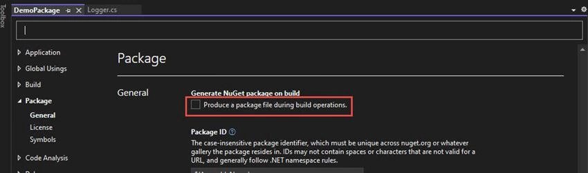 How to Create and Publish NuGet Package Using Visual Studio with .NET 7