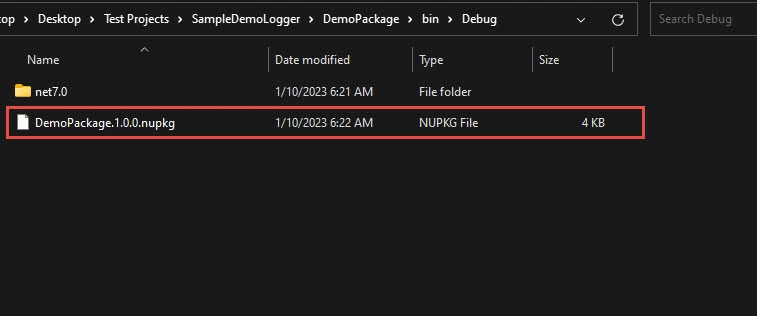 How to Create and Publish NuGet Package Using Visual Studio with .NET 7
