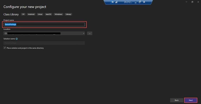 How to Create and Publish NuGet Package Using Visual Studio with .NET 7
