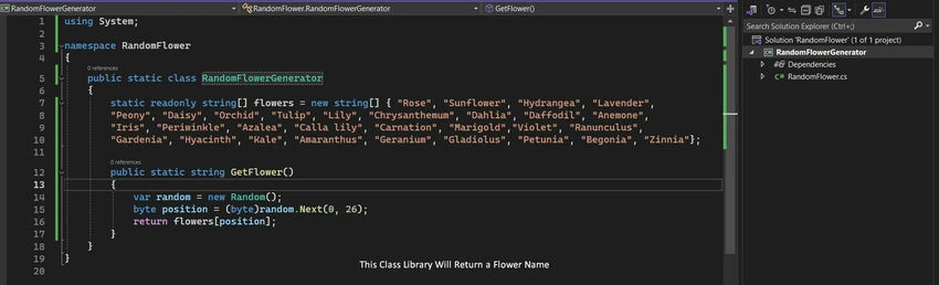 Library project.
