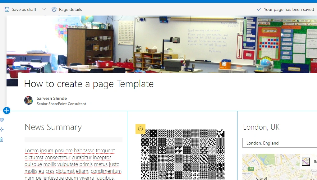 How To Create And Use Page Template In SharePoint Online