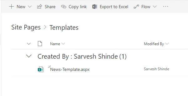 How To Create And Use Page Template In SharePoint Online