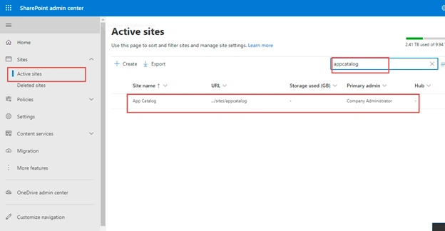 How To Create App Catalog In Modern SharePoint Online