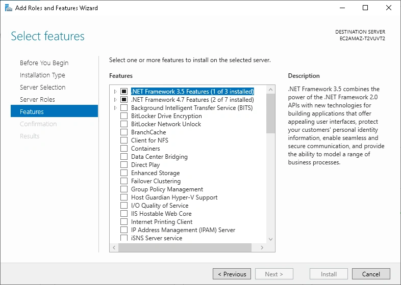 Install .Net