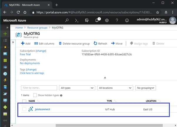 Create Azure IoT Hub With PowerShell