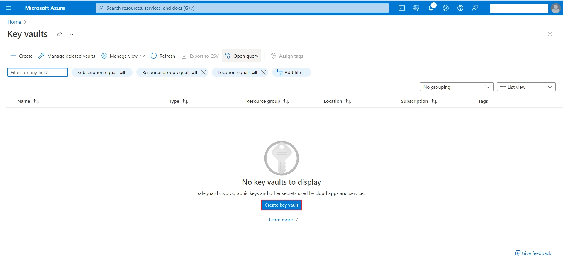 azure key vault