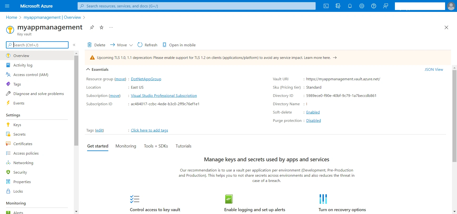 azure key vault