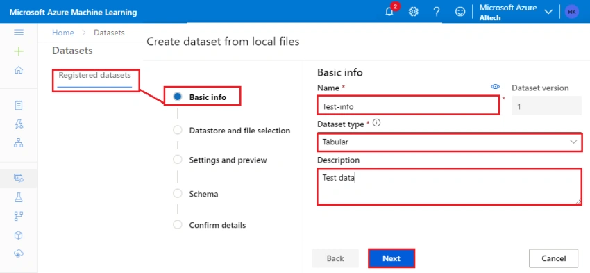 How to Create Azure Machine Learning Datasets