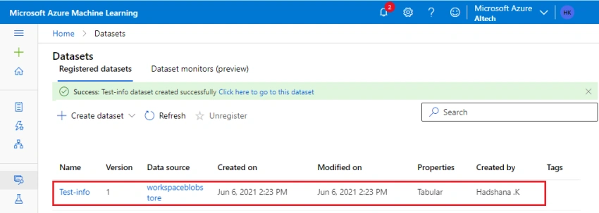 How to Create Azure Machine Learning Datasets