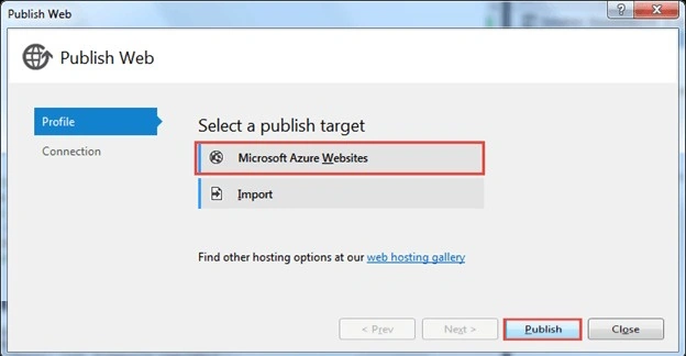 Microsoft Azure Websites