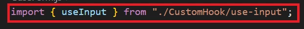 How To Create Custom Hook