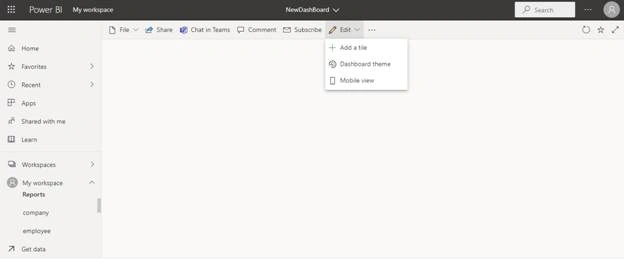 How To Create Dashboard In Power BI