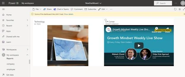 How To Create Dashboard In Power BI